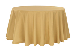 Gold Table Linens color from Absolute Rentals, San Antonio.